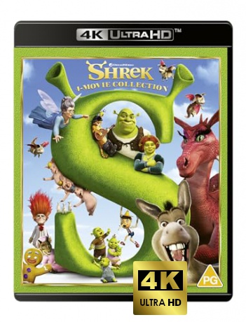 Shrek 1-4 [Blu-Ray 4K]
