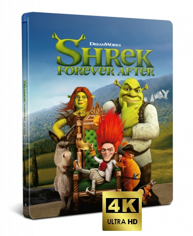 Shrek Forever After (Steelbook) [Blu-Ray 4K]+[Blu-Ray]
