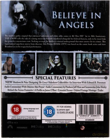 The Crow (Kruk) [Blu-Ray 4K]