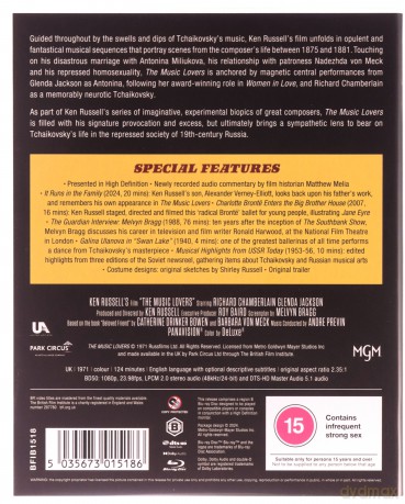 The Music Lovers (Kochankowie muzyki) [Blu-Ray]