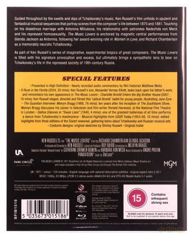 The Music Lovers (Kochankowie muzyki) [Blu-Ray]
