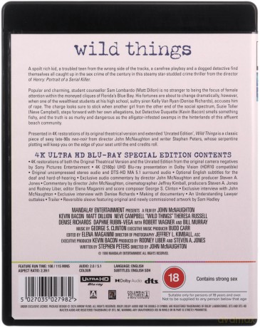 Wild Things (Dzikie żądze) [Blu-Ray 4K]