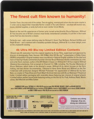 Withnail And I (Limited Edition) [Blu-Ray 4K]