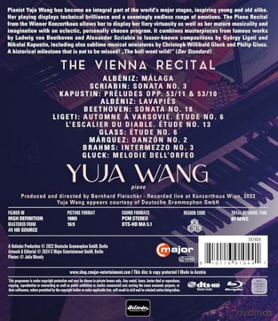 Yuja Wang - The Vienna Recital [Blu-Ray]