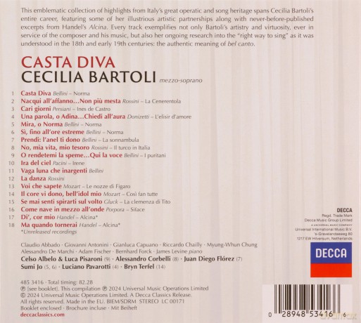 Cecilia Bartoli: Casta Diva [CD]