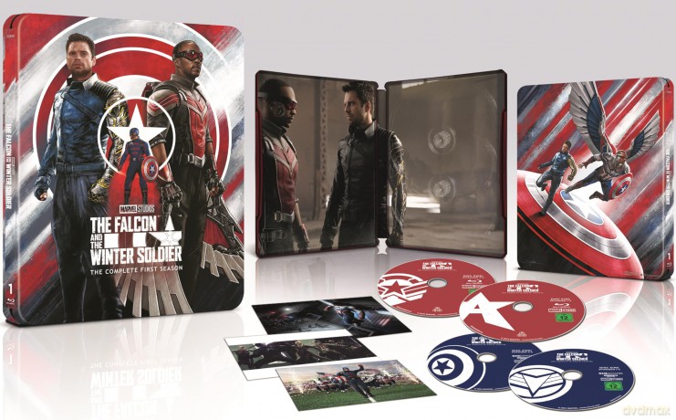 The Falcon and the Winter Soldier Staffel 1 (Ultra HD Blu-ray & Blu-ray im Steelbook)