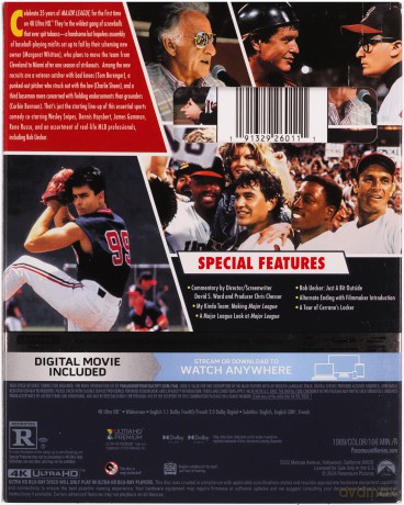 Major League (Pierwsza liga) [Blu-Ray 4K]