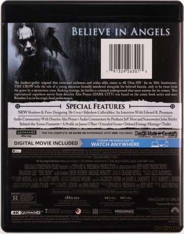 The Crow (Kruk) [Blu-Ray 4K]