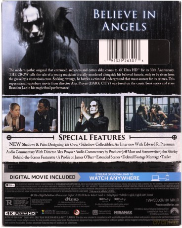 The Crow (Kruk) [Blu-Ray 4K]