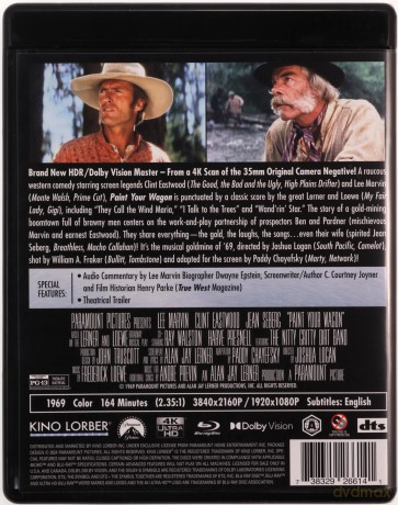 Paint Your Wagon (Pomaluj swój wóz) [Blu-Ray 4K]+[Blu-Ray]
