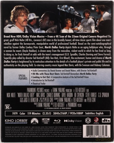 North Dallas Forty (Czterdziestka z North Dallas) [Blu-Ray 4K]+[Blu-Ray]