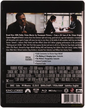 Changing Lanes (Zmiana pasa) [Blu-Ray 4K]+[Blu-Ray]