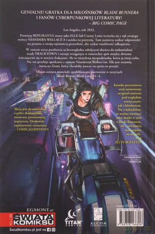 Czarny Lotos. Zostawić LA. Blade Runner (Tom 1) [KOMIKS]