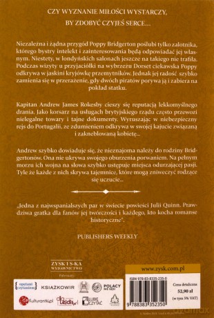 Inna panna Bridgerton, czyli rejs ku miłości. Rodzina Rokesby (Tom 3) - Julia Quinn [KSIĄŻKA]