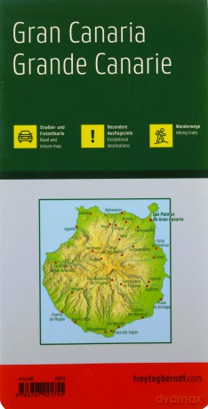 Mapa Gran Canaria 1:50 000