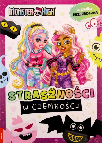 Mattel Monster High Straszności w ciemności FOL-1501 [KSIĄŻKA]