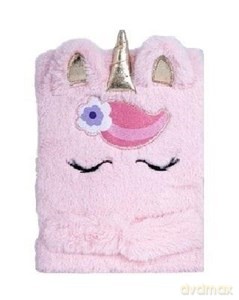 Piórnik 1-komorowy z wyposażeniem Astrabag Fluffy Unicorn