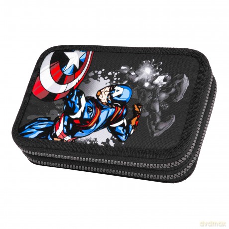 Piórnik 2-komorowy z wyposażeniem CoolPack Disney Core jumper 2 Avengers