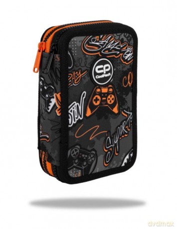 Piórnik 2-komorowy z wyposażeniem Coolpack jumper 2 Gamer