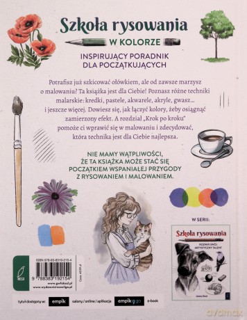 Szkoła rysowania w kolorze - Natalia Berlik [KSIĄŻKA]