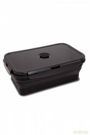 Śniadaniówka silikonowa 1200 ml Coolpack Rpet Black