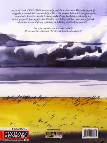 Tamtędy. Malutki Lisek i Wielki Dzik (Tom 4) - Berenika Kołomycka [KOMIKS]