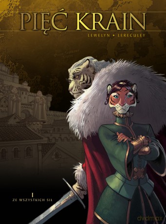 Ze wszystkich sił (Tom 1) Pięć Krain - Lewelyn, Lereculey [KOMIKS]