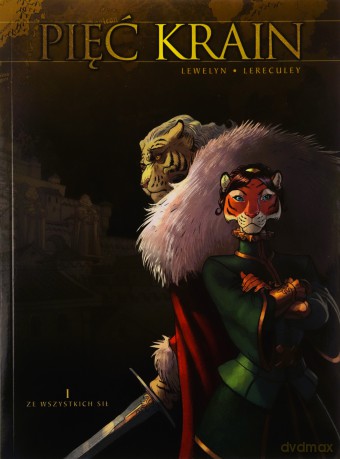 Ze wszystkich sił (Tom 1) Pięć Krain - Lewelyn, Lereculey [KOMIKS]