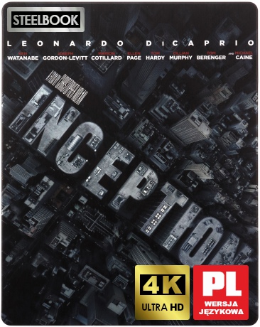 Incepcja (Ultimate Collector's Edition) (steelbook) [Blu-Ray 4K]+[Blu-Ray]