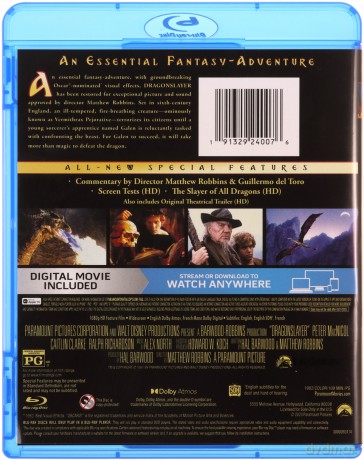 Dragonslayer (Pogromca smoków) [Blu-Ray]