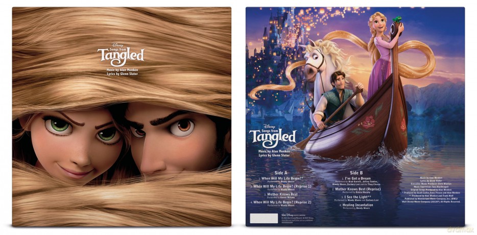 Songs From Tangled soundtrack (Zaplątani) [Winyl]