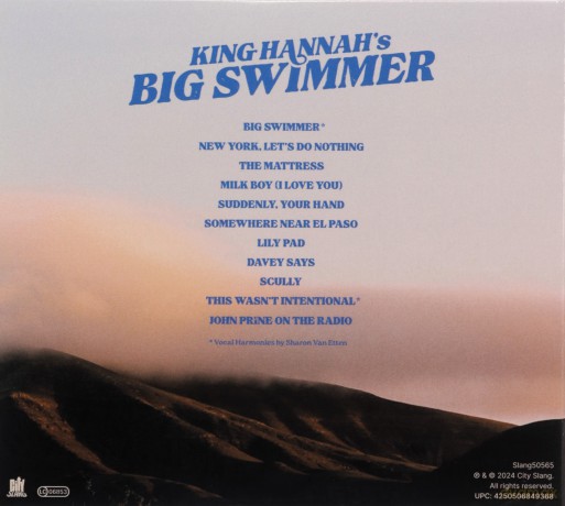King Hannah: Big Swimmer [CD]