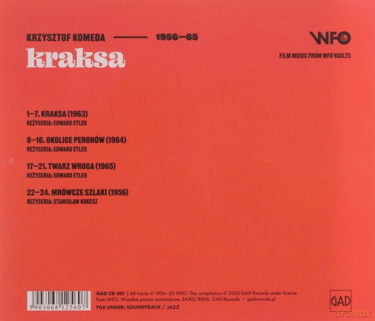 Krzysztof Komeda: Kraksa [CD]