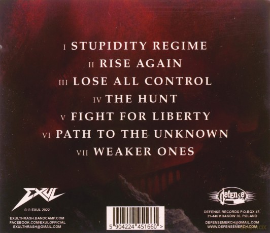 Exul: Path To The Unknown [CD]