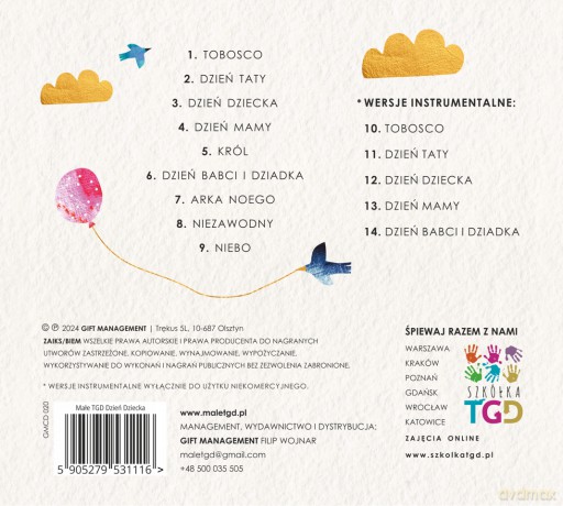 Małe TGD: Dzień Dziecka [CD]