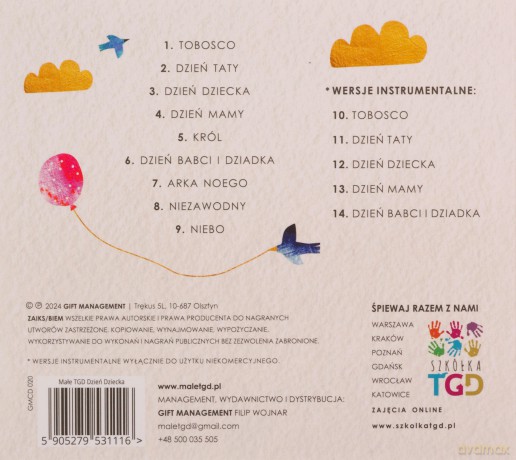 Małe TGD: Dzień Dziecka [CD]
