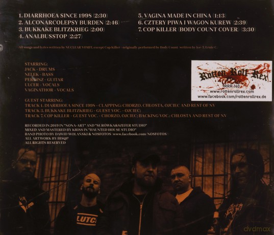 Nuclear Vomit: Bitches Drugs And Broken Dreams [CD]