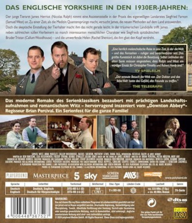 All Creatures Great and Small Season 1 (Wszystkie stworzenia duże i małe) [2xBlu-Ray]