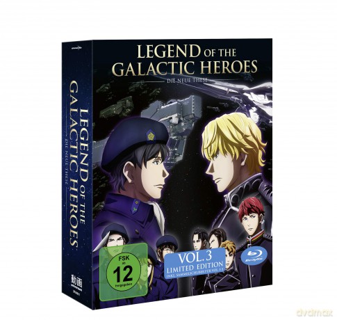 Legend of the Galactic Heroes: Die Neue These vol. 3 [Blu-Ray]