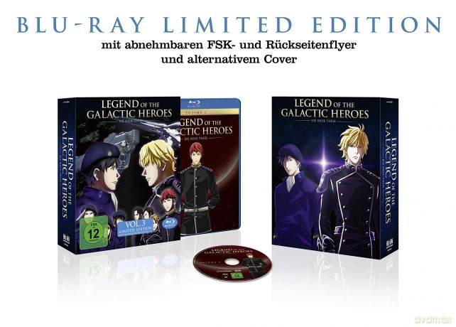 Legend of the Galactic Heroes: Die Neue These vol. 3 [Blu-Ray]
