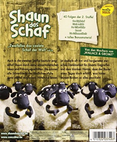 Shaun the Sheep Season 2 (Baranek Shaun) [2xBlu-Ray]