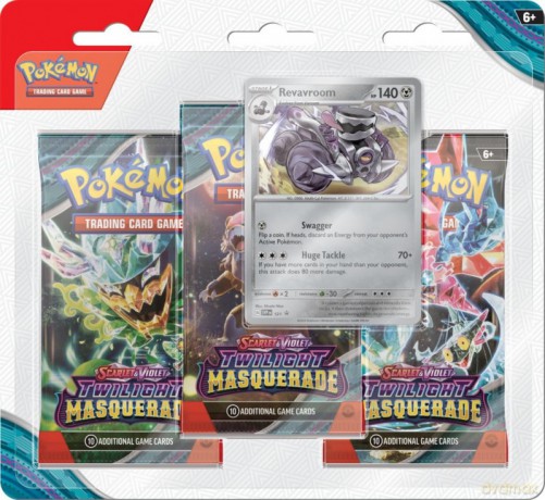 Karty Twilight Masquerade 3-Pak Blister Revavroom [KARTY]