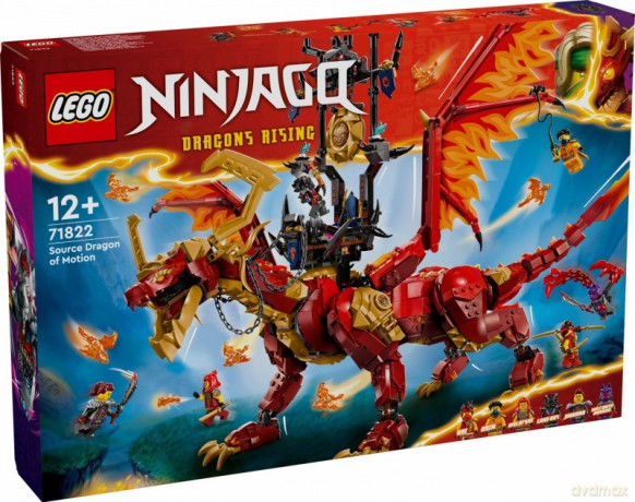 LEGO Ninjago Smoczyca źródła ruchu (71822) [KLOCKI]