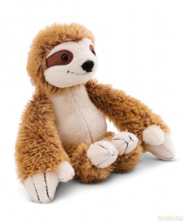 Soft toy sloth Slobby 15cm dangling GREEN