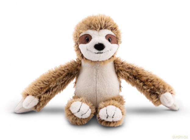 Soft toy sloth Slobby 15cm dangling GREEN