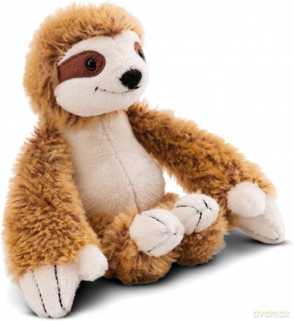 Soft toy sloth Slobby 15cm dangling GREEN