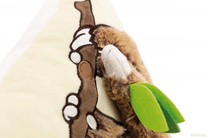 Cushion sloth Slobby 43x25cm GREEN
