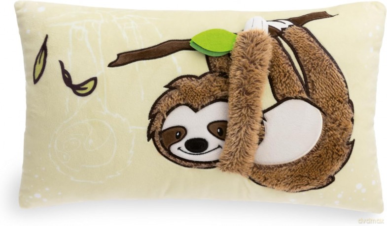Cushion sloth Slobby 43x25cm GREEN