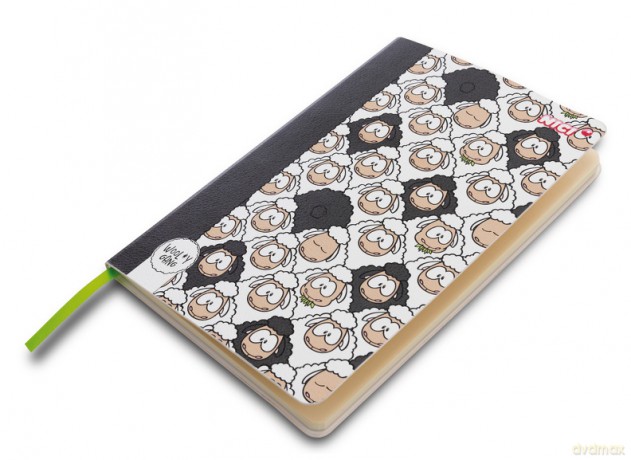 NICI Notes Wool*y Gang A5 64k. ruled 80g