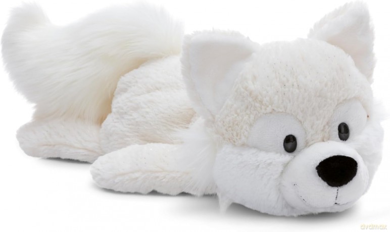 NICI Przytulanka Lis polarny Vanja 45cm relaxed-leżąca GREEN